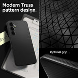 Spigen Samsung Galaxy A35 -suojakuori Liquid Air Matte Black