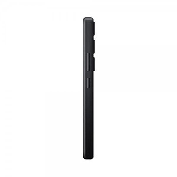 Xqisit Samsung Galaxy A35 -suojakuori, silikoni, musta