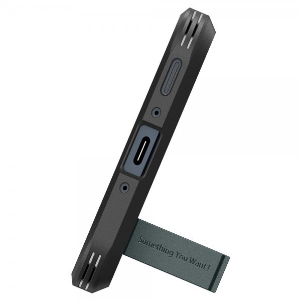 Spigen Samsung Galaxy A35 -suojakuori, Tough Armor, Abyss Green
