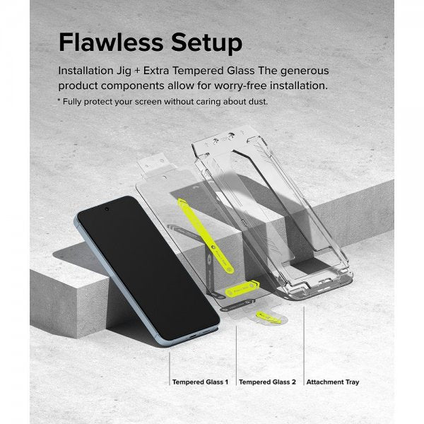 Ringke Samsung Galaxy A35 -näytönsuoja Easy Slide 2-pakkaus