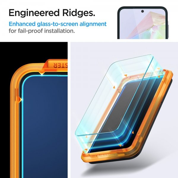 Spigen Samsung Galaxy A35 -näytönsuoja GLAS.tR ALIGNmaster 2 kpl