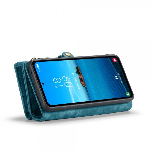CaseMe Samsung Galaxy A36 -kotelo 008 Series irrotettava kuori, sininen