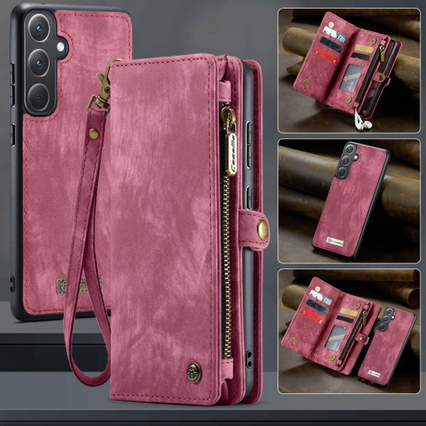 CaseMe Samsung Galaxy A36 -kotelo 008 Series Irrotettava kuori Punainen