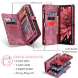CaseMe Samsung Galaxy A36 -kotelo 008 Series Irrotettava kuori Punainen