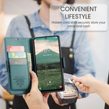 CaseMe Samsung Galaxy A36 suojakotelo 023-sarja Vihreä