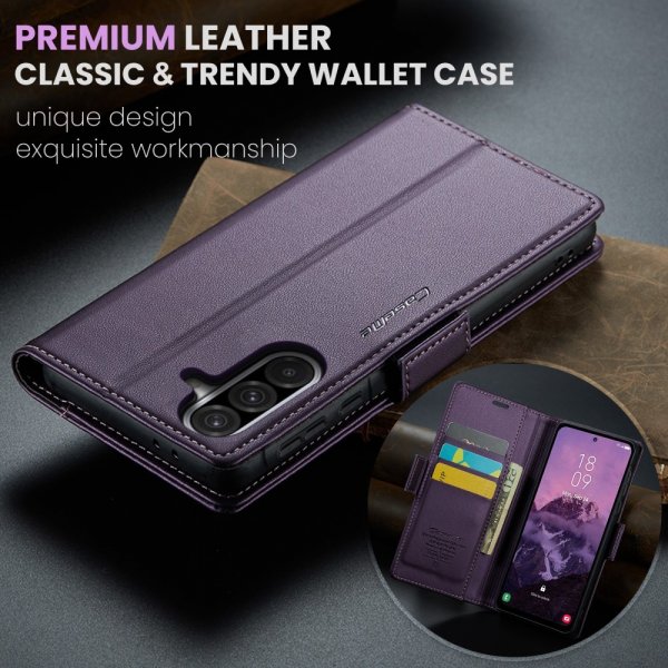 CaseMe Samsung Galaxy A36 suojakotelo 023-sarja violetti