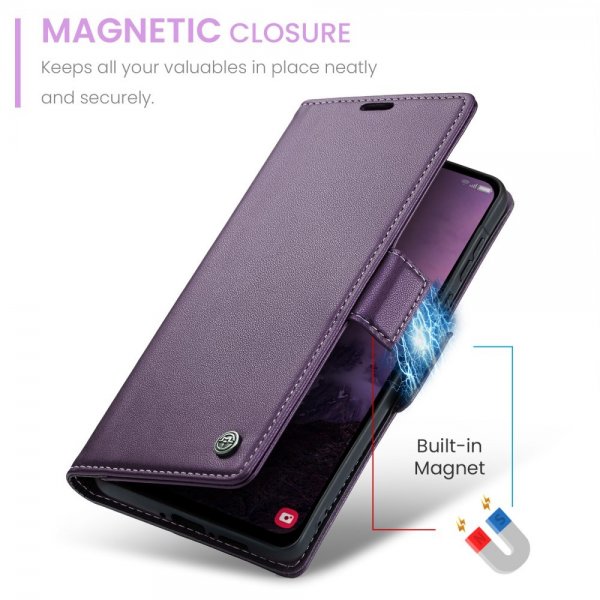CaseMe Samsung Galaxy A36 suojakotelo 023-sarja violetti
