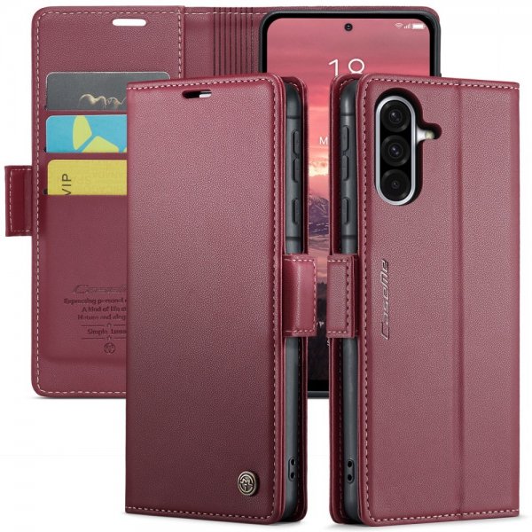 CaseMe Samsung Galaxy A36 suojakotelo 023 Series Punainen