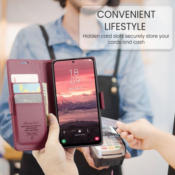CaseMe Samsung Galaxy A36 suojakotelo 023 Series Punainen