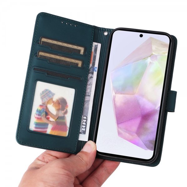 Betopnice Samsung Galaxy A36 Kotelo irrotettavalla kuorella 005 Sininen