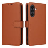 Betopnice Samsung Galaxy A36 -suojakotelo irrotettavalla kuorella 005 Ruskea