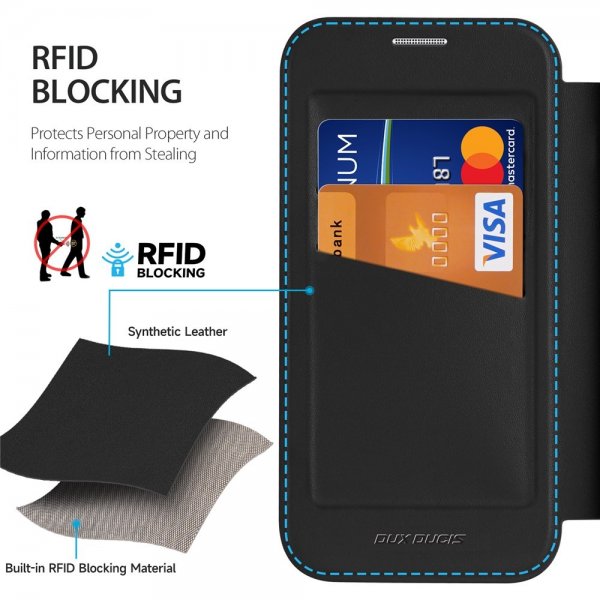 Dux Ducis Samsung Galaxy A36/Galaxy A56 Kotelo Skin X Pro -sarja Musta
