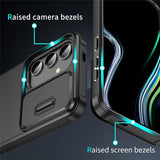 Samsung Galaxy A36/Galaxy A56 Suojakuori Camera Slide Musta