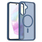Samsung Galaxy A36/Galaxy A56 Kuori Frosted MagSafe Sininen