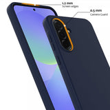 Samsung Galaxy A36/Galaxy A56 Kuori Strap Silikoni MagSafe Tummansininen