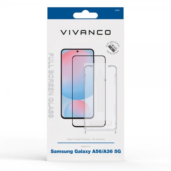 Vivanco Samsung Galaxy A36/Galaxy A56 Näytönsuoja Koko näyttö