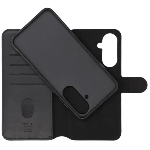 Rvelon Samsung Galaxy A36 Kotelo Magneettinen Irrotettava Kuori Musta
