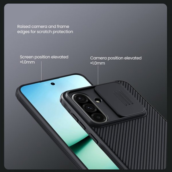 Nillkin Samsung Galaxy A36 CamShield Pro -kuori, vihreä