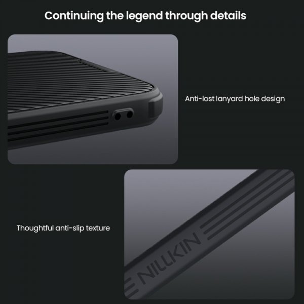 Nillkin Samsung Galaxy A36 CamShield Pro -kuori, vihreä