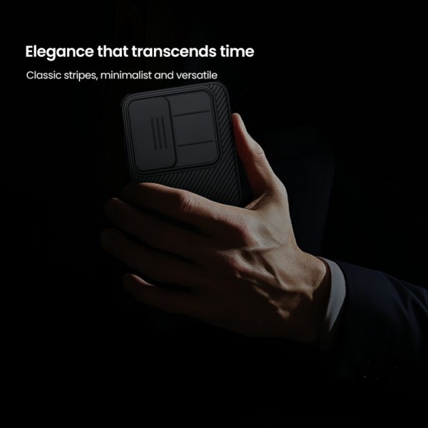 Nillkin Samsung Galaxy A36 Kuori CamShield Pro MagSafe Musta