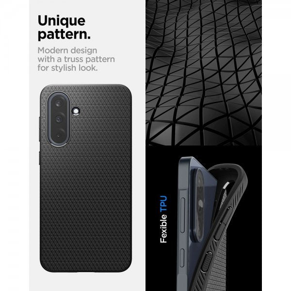 Spigen Samsung Galaxy A36 Kuori Liquid Air Matte Black