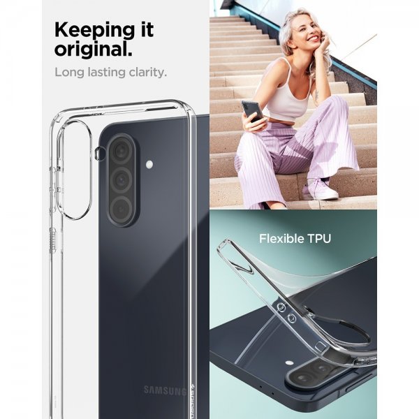 Spigen Samsung Galaxy A36 Kuoret Liquid Crystal Läpinäkyvä