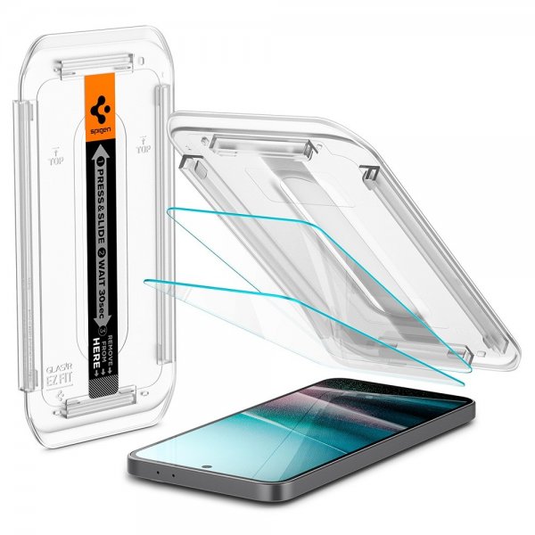 Spigen Samsung Galaxy A36/A37 -näytönsuoja GLAS.tR EZ Fit 2-pakkaus