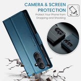 CaseMe Samsung Galaxy A37 -suojakuori 023-sarja, sininen