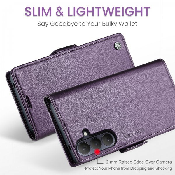 CaseMe Samsung Galaxy A37 -suojakotelo, 023 Series, violetti