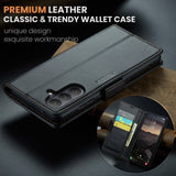 CaseMe Samsung Galaxy A37 -suojakuori 023 Series Musta