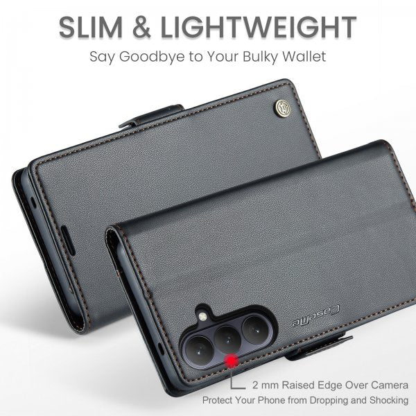 CaseMe Samsung Galaxy A37 -suojakuori 023 Series Musta