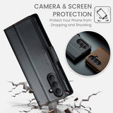 CaseMe Samsung Galaxy A37 -suojakuori 023 Series Musta