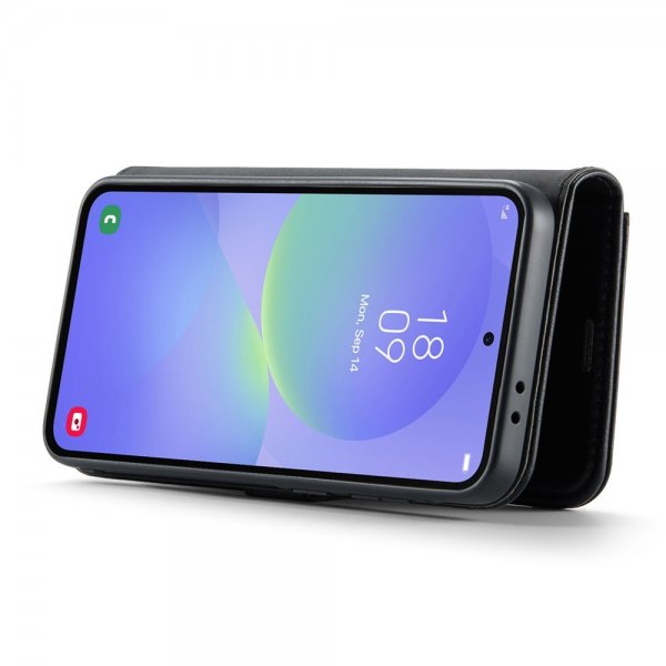 Dg.Ming Samsung Galaxy A37 -kotelo, jossa irrotettava kuori, musta