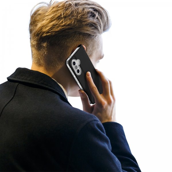 Dux Ducis Samsung Galaxy A37 -kotelo Skin Pro Series, musta