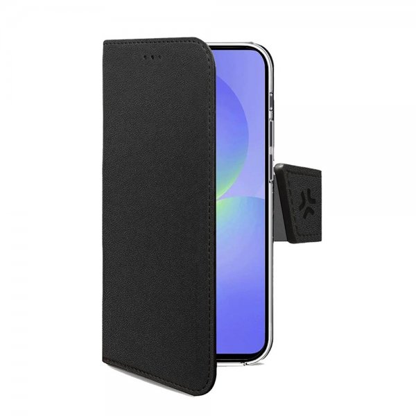 Celly Samsung Galaxy A37 -suojakotelo Wally Wallet Case, musta