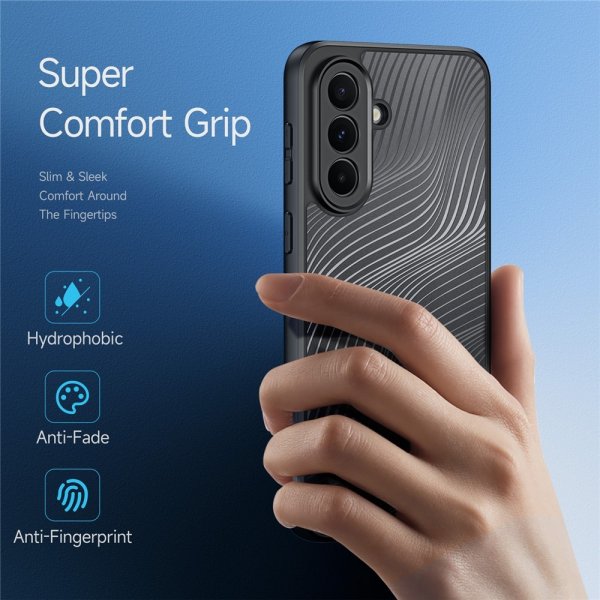 Dux Ducis Samsung Galaxy A37 -kuoret, Aimo Series, musta