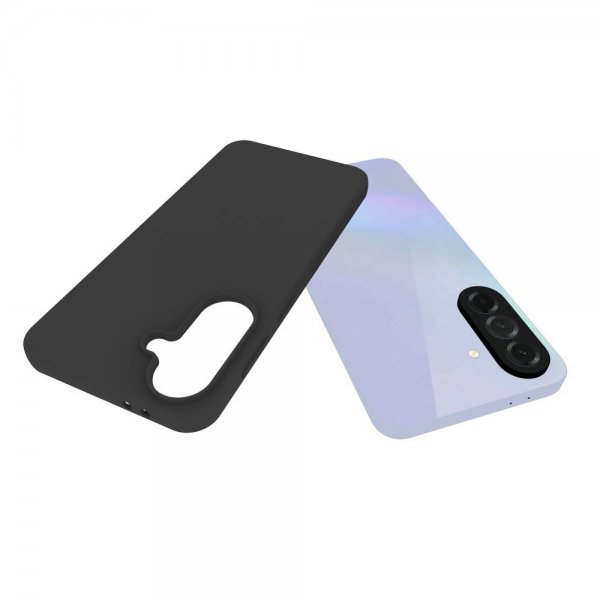 Nordic Covers Samsung Galaxy A37 -kuori, Feather Series, Raven Black