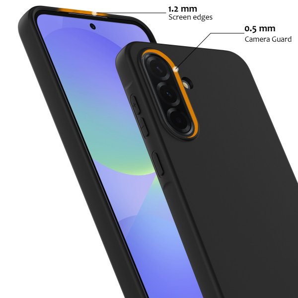 Samsung Galaxy A37 -kuori hihnalla, silikoni, MagSafe, musta