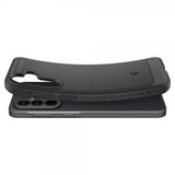 Spigen Samsung Galaxy A37 -kuori, Rugged Armor, mattamusta