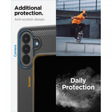 Spigen Samsung Galaxy A37 -kuori, Rugged Armor, mattamusta