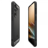 Spigen Samsung Galaxy A37 -kuori, Rugged Armor, mattamusta