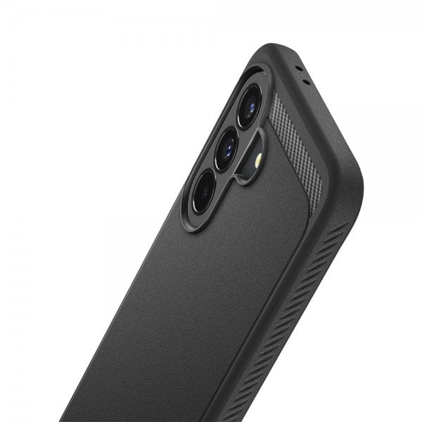 Spigen Samsung Galaxy A37 -kuori, Rugged Armor, mattamusta