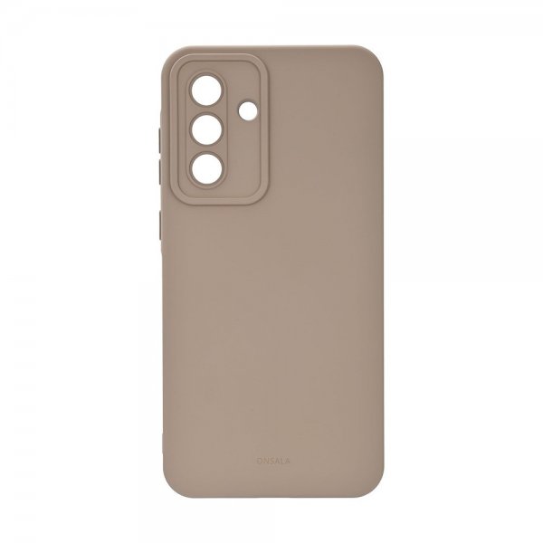 Onsala Samsung Galaxy A37 -kuori, silikonituntu, Summer Sand