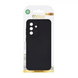 Onsala Samsung Galaxy A37 -kuori, silikonituntuma, musta