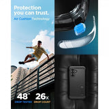 Spigen Samsung Galaxy A37 -kuoret, Tough Armor, musta