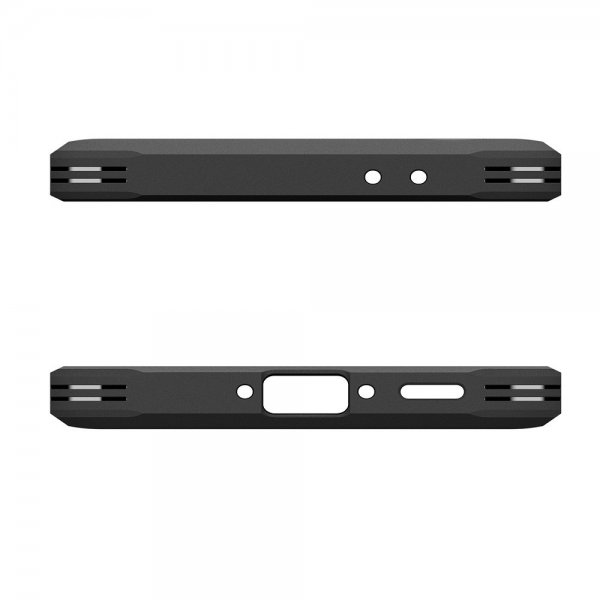 Spigen Samsung Galaxy A37 -kuoret, Tough Armor, musta