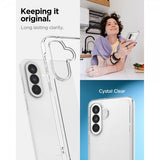 Spigen Samsung Galaxy A37 -kuori, Ultra Hybrid Crystal Clear