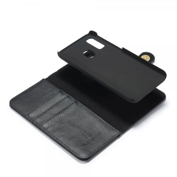 Dg.Ming Samsung Galaxy A40 -kotelo, irrotettava kuori, musta