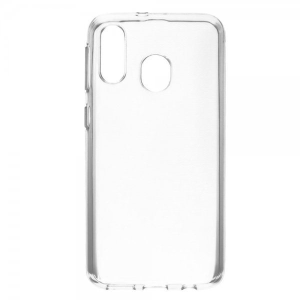 Krusell Samsung Galaxy A40 -suojakuori SoftCover Läpinäkyvä
