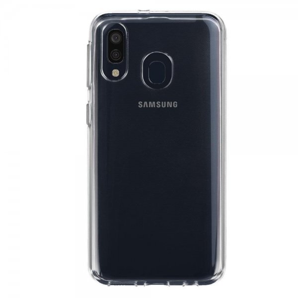 Krusell Samsung Galaxy A40 -suojakuori SoftCover Läpinäkyvä